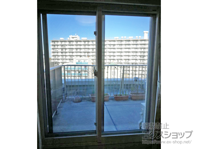 東京都調布市のの二重窓（内窓） インプラス ダストバリア仕様 引違い窓 2枚建 施工例
