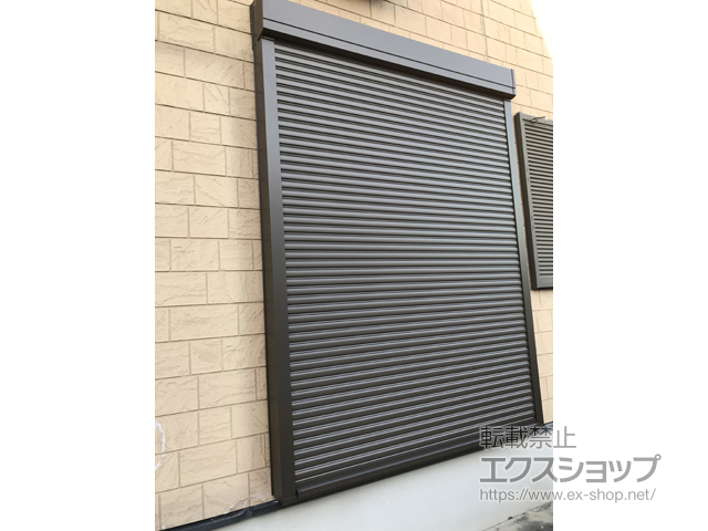 大阪府泉南市のの窓シャッター リフォームシャッター イタリヤ 手動式 施工例