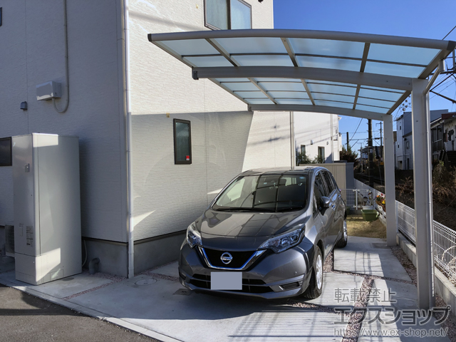 東京都福生市ののカーポート レイナポートグラン　積雪〜20cm対応 施工例