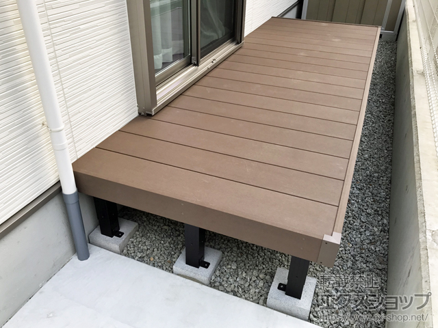 大阪府大阪市ののウッドデッキ リウッドデッキ 200 施工例