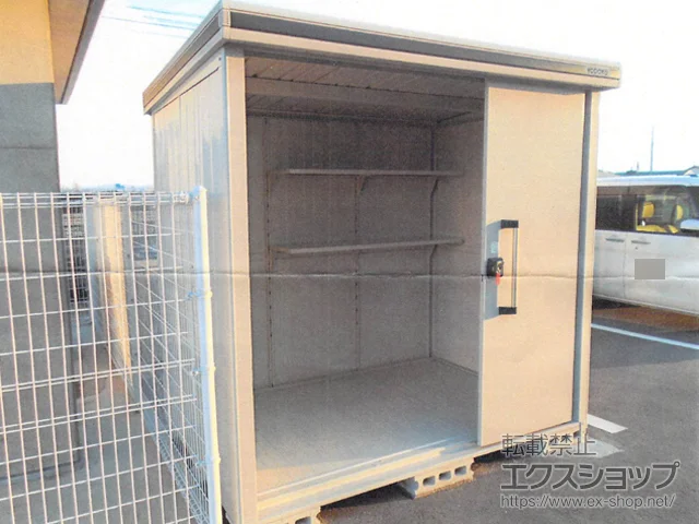 愛知県安城市のヨドコウの物置・収納・屋外倉庫 エルモ 一般型 2220×1520×2120（LMD-2215） LMD-2215-CB 施工例