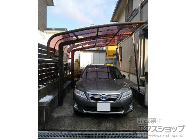 滋賀県近江八幡市ののカーポート レイナキャップポートグラン　積雪〜20cm対応 施工例