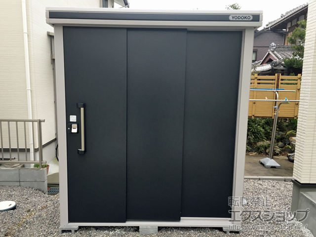 滋賀県長浜市のの物置・屋外倉庫 エルモ 一般型 1870×1520×2120（LMD-1815） LMD-1815-SM 施工例