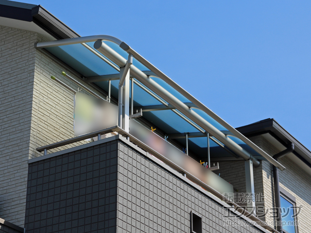 大阪府和泉市ののテラス屋根 ヴェクターテラス R型 テラスタイプ 単体 積雪〜20cm対応 施工例