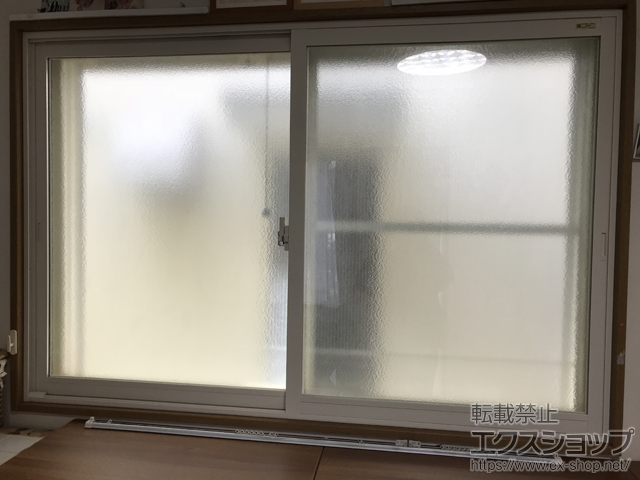 神奈川県海老名市のの二重窓（内窓） インプラス ダストバリア仕様 引違い窓 2枚建 施工例