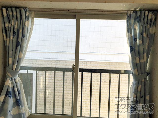 神奈川県藤沢市のの二重窓（内窓） インプラス ダストバリア仕様 引違い窓 2枚建 施工例