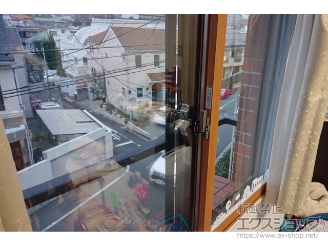 東京都目黒区のの二重窓（内窓） インプラス ダストバリア仕様 引違い窓 2枚建 施工例