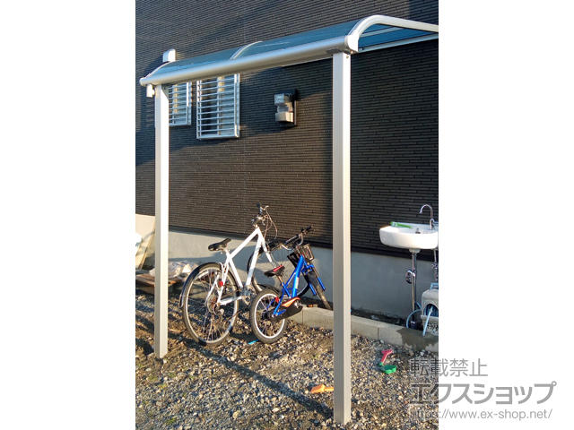 福岡県久留米市ののテラス屋根 ヴェクターテラス R型 テラスタイプ 単体 積雪〜20cm対応 施工例
