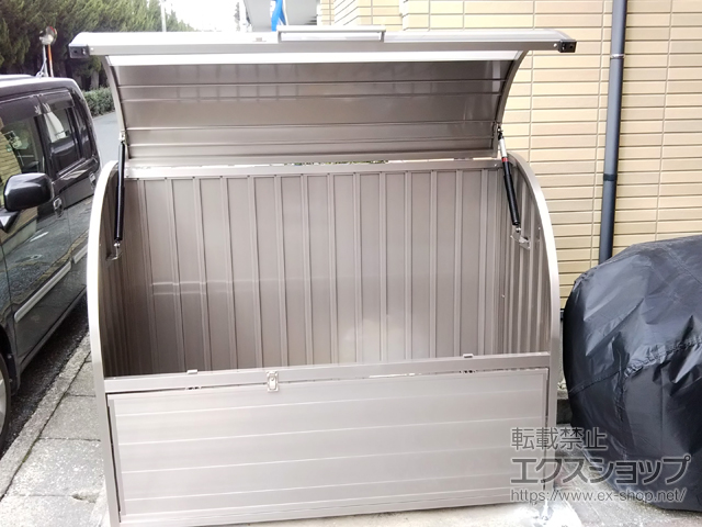 福岡県福岡市のの物置・屋外倉庫 ゴミストッカー AP2型 GSAP2-1512SC 施工例