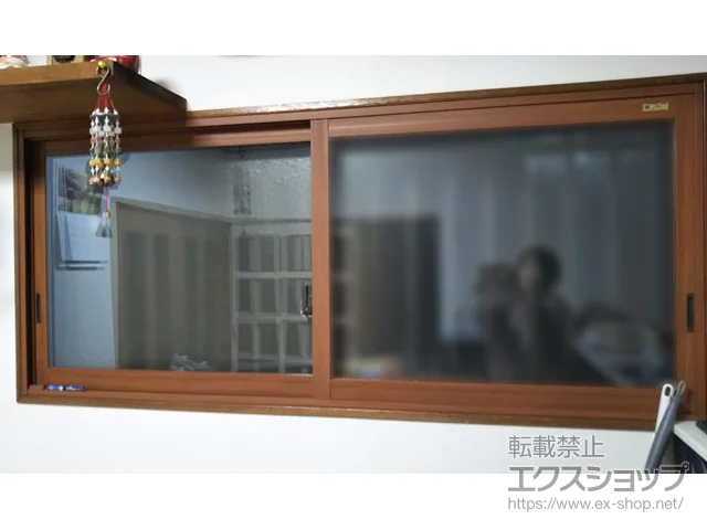 岡山県倉敷市のの内窓（二重窓・二重サッシ） インプラス ダストバリア仕様 引違い窓 2枚建 施工例