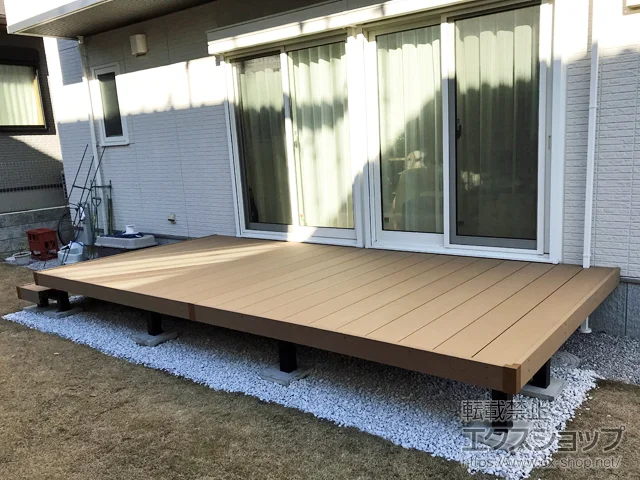 東京都八王子市のYKKAPのウッドデッキ リウッドデッキ 200 施工例