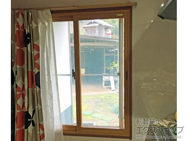 熊本県玉名郡和水町のの二重窓（内窓） インプラス ダストバリア仕様 引違い窓 2枚建 施工例