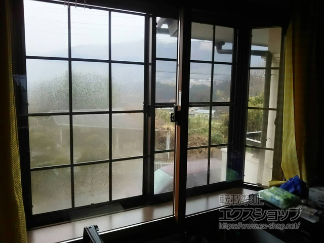 静岡県富士宮市のの二重窓（内窓） インプラス ダストバリア仕様 引違い窓 2枚建 施工例