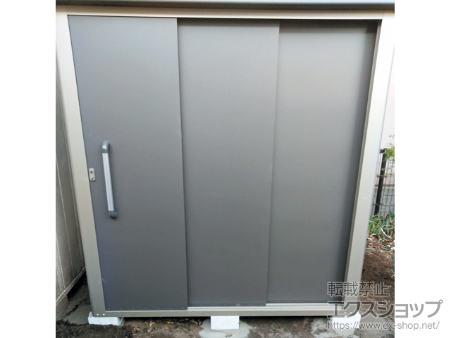 東京都羽村市のの物置・屋外倉庫 エスケーエイト SK8-70 一般型 1800×1200×1940 SK8-70-GK 施工例