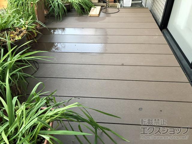 東京都杉並区ののウッドデッキ マージウッドデッキ 施工例