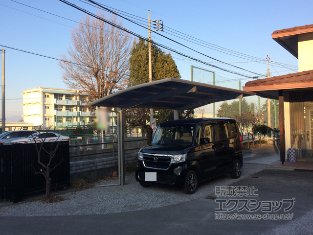 群馬県高崎市ののカーポート レイナポートグラン　積雪〜20cm対応 施工例
