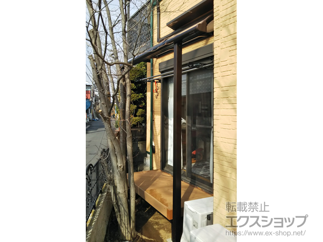 埼玉県草加市ののウッドデッキ リウッドデッキ 200 施工例