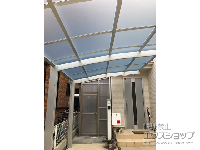 福岡県福岡市ののカーポート レイナポートグラン 延長　積雪〜20cm対応 施工例