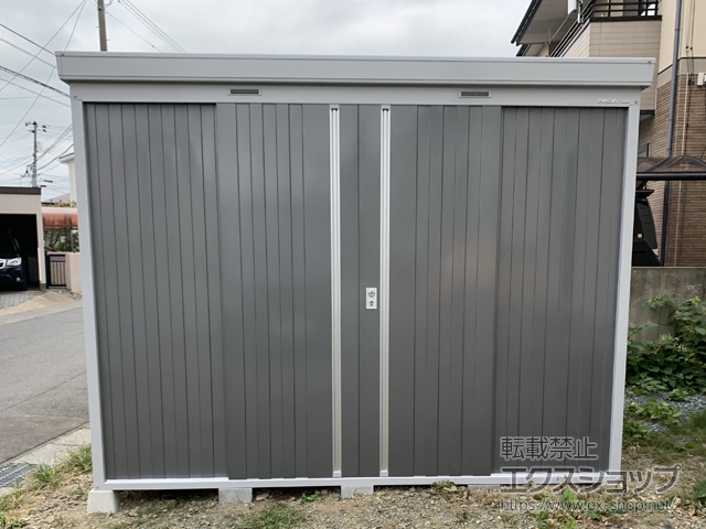 岩手県盛岡市のの物置・屋外倉庫 ネクスタ 多雪地型 3050×3050×2375（NXN-95H） NXN-95H-PG 施工例