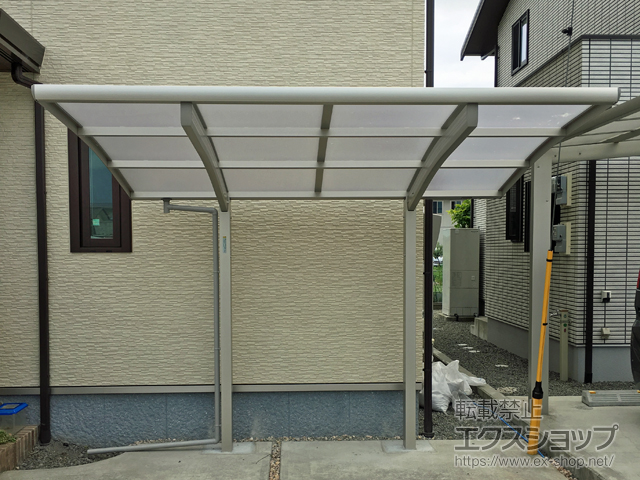 静岡県富士市ののサイクルポート・駐輪場 プレシオスポート ミニ 積雪〜20cm対応 施工例