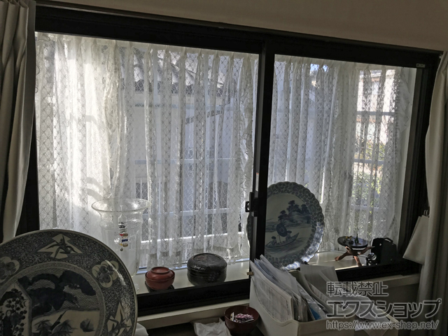 兵庫県神戸市のの二重窓（内窓） インプラス ダストバリア仕様 引違い窓 2枚建 施工例