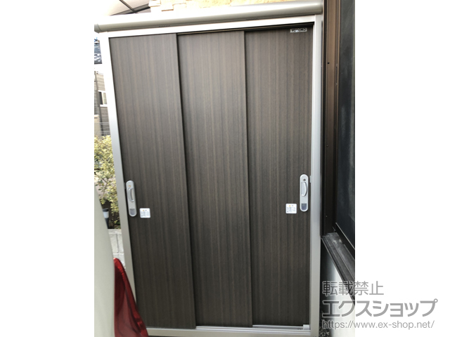 愛知県刈谷市のの物置・屋外倉庫 エスモ 一般型 1200×750×1959 ESE-1207A-DW 施工例