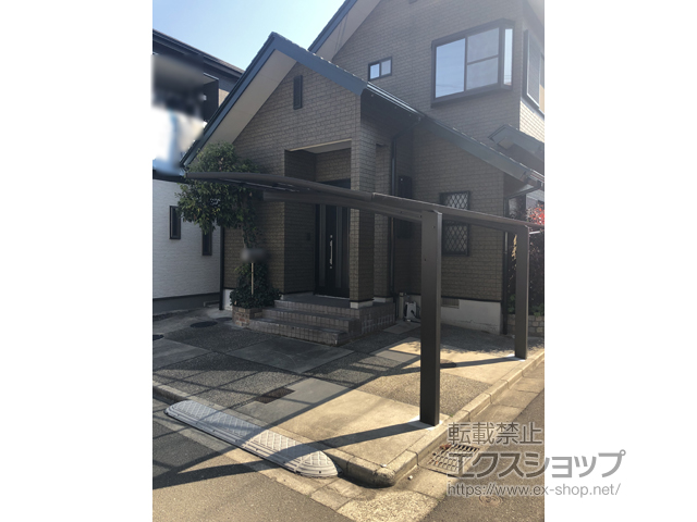 和歌山県和歌山市ののカーポート プレシオスポート 積雪〜20cm対応 施工例