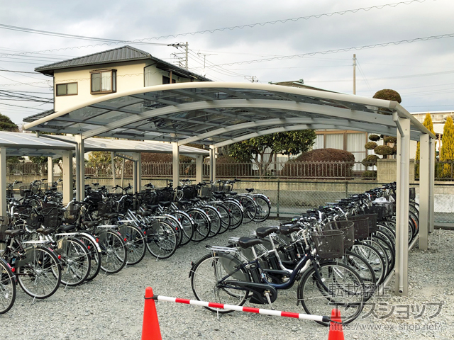 静岡県富士宮市ののカーポート レイナツインポートグラン 延長　積雪〜20cm対応 施工例