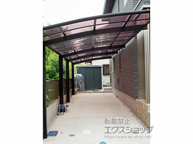 神奈川県横浜市ののカーポート レイナポートグラン 縦連棟　積雪〜20cm対応 施工例