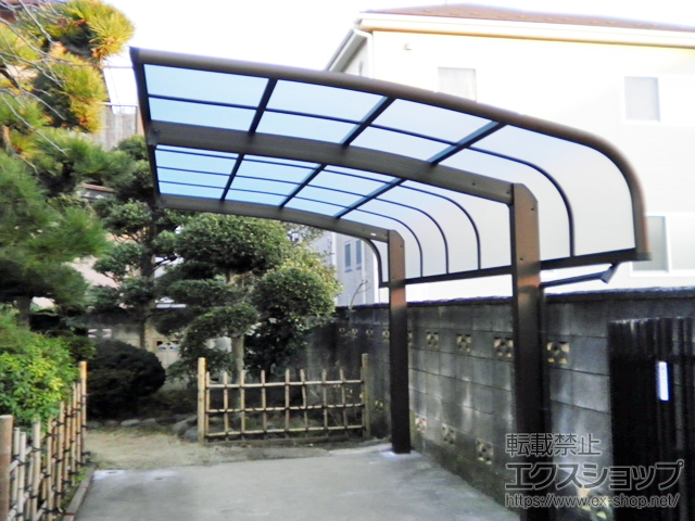 埼玉県朝霞市ののカーポート レイナキャップポートグラン　積雪〜20cm対応 施工例