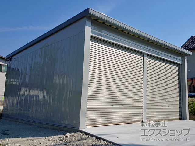 奈良県北葛城郡王寺町の倉庫 ガレージ バルコニー ベランダ屋根 テラス屋根施工例