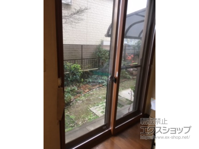 熊本県熊本市のの二重窓（内窓） インプラス ダストバリア仕様 引違い窓 2枚建 施工例