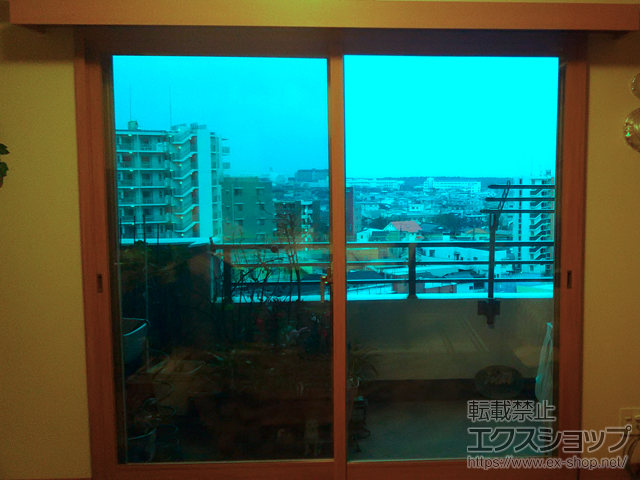 神奈川県平塚市のの二重窓（内窓） インプラス ダストバリア仕様 引違い窓 2枚建 施工例