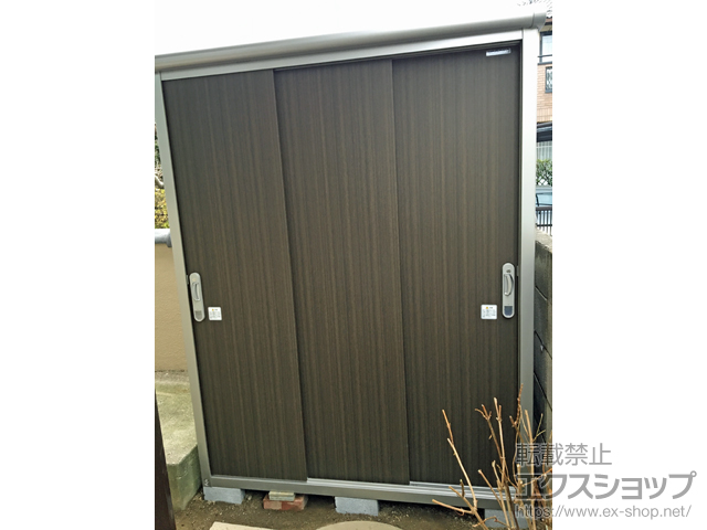 東京都町田市のの物置・屋外倉庫 エスモ 一般型 1497×750×1959（ESE-1507A） ESE-1507A-DW 施工例