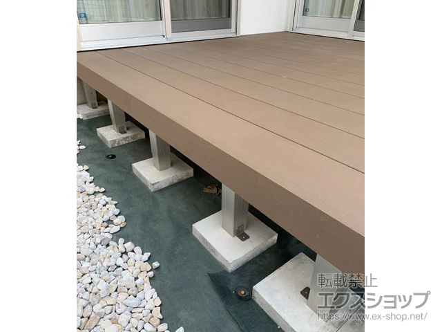 神奈川県大和市のYKKAPのウッドデッキ リウッドデッキ 200 施工例