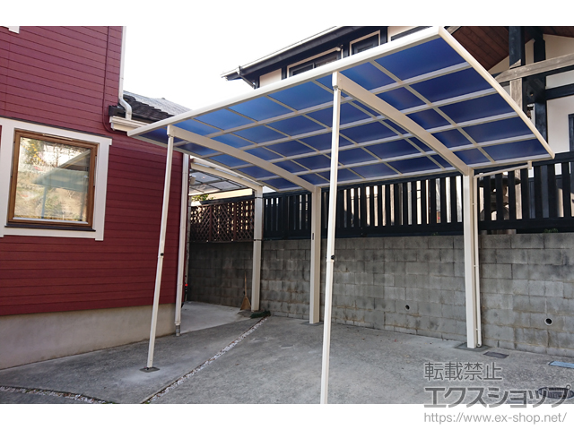 東京都町田市ののカーポート レイナポートグラン　積雪〜20cm対応 施工例