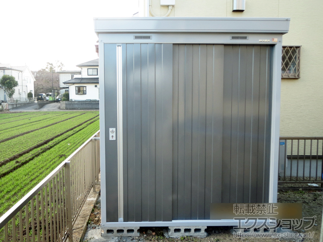 三重県鈴鹿市のの物置・屋外倉庫 ネクスタ 一般型 1790×1370×2020（NXN-25S） NXN-25S-PG 施工例