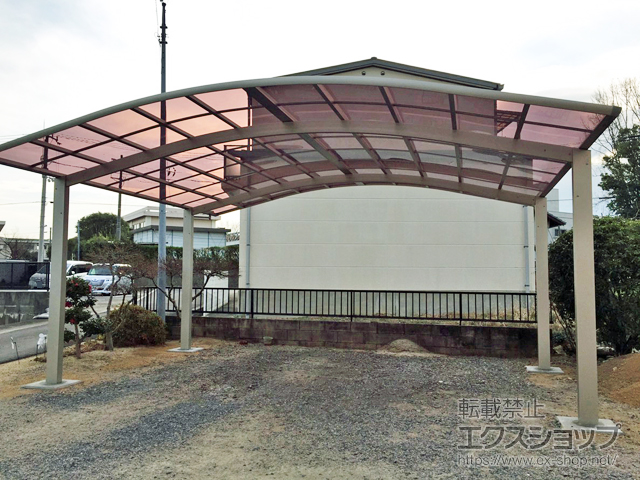 香川県高松市ののカーポート レイナツインポートグラン　積雪〜20cm対応 施工例