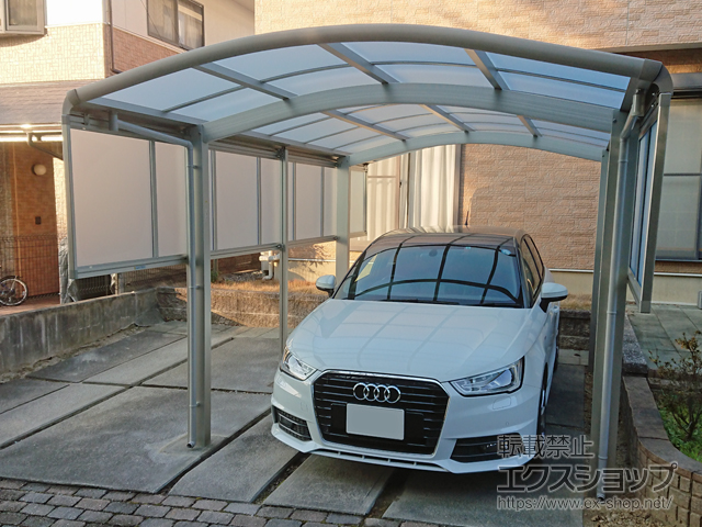 静岡県浜松市ののカーポート レイナワンポートグラン　積雪〜20cm対応 施工例