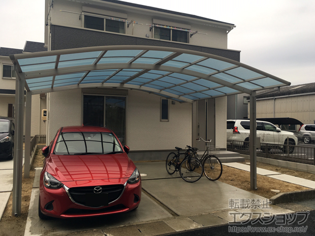 愛知県春日井市ののカーポート レイナツインポートグラン　積雪〜20cm対応 施工例