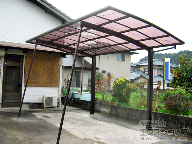 佐賀県武雄市ののカーポート レイナポートグラン　積雪〜20cm対応 施工例