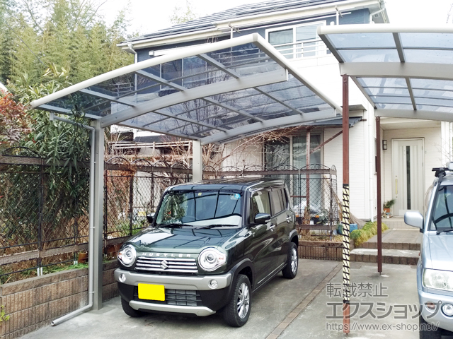 埼玉県坂戸市ののカーポート レイナポートグラン　積雪〜20cm対応 施工例