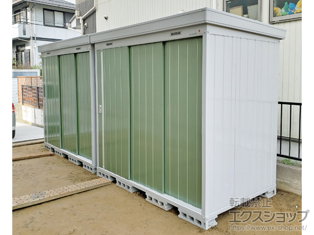 神奈川県横須賀市のの物置・屋外倉庫 ネクスタ 一般型 2210×1370×2020（NXN-30S） NXN-30S-OG 施工例