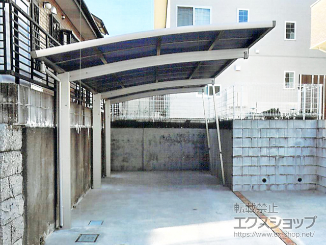 千葉県木更津市ののカーポート レイナポートグラン 延長　積雪〜20cm対応 施工例