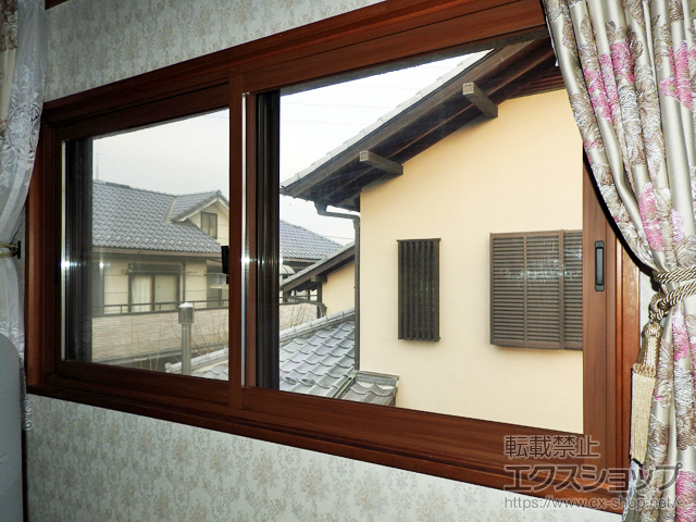 東京都西東京市のの二重窓（内窓） インプラス ダストバリア仕様 引違い窓 2枚建 施工例