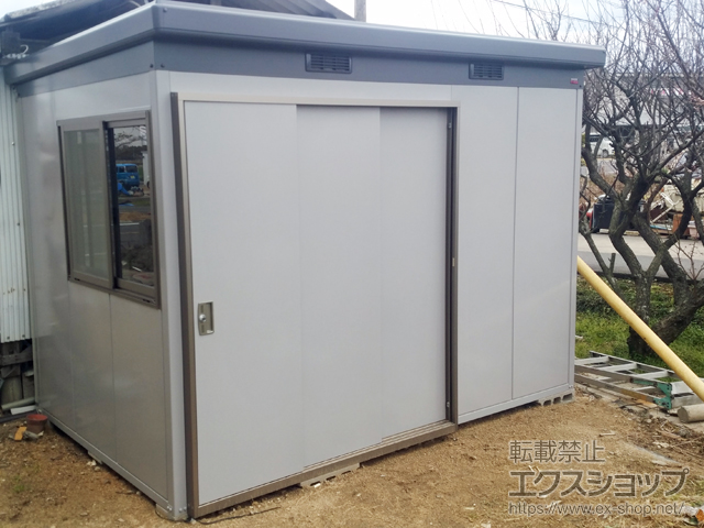 香川県高松市のの物置・屋外倉庫 ナイソー 一般型 3040×1880×2270（SMK-58S） SMK-58S 施工例