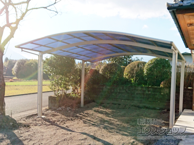 宮崎県西諸県郡高原町ののカーポート レイナツインポートグラン　積雪〜20cm対応 施工例