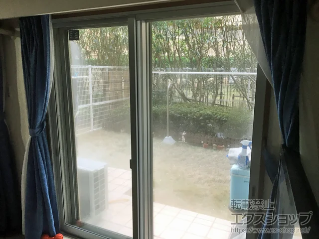 神奈川県藤沢市のの内窓（二重窓・二重サッシ） インプラス ダストバリア仕様 引違い窓 2枚建 施工例