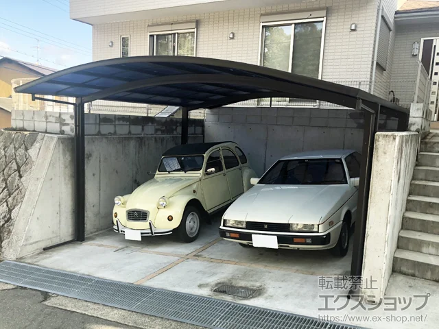 �ޗǌ��ޗǎs��YKKAP�̃J�[�|�[�g ���C�i�c�C���|�[�g�O�����@�ϐ�`20cm�Ή� �{�H��