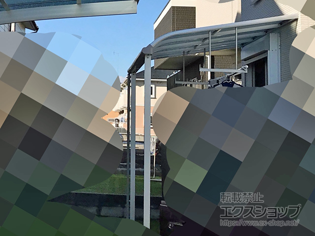 栃木県宇都宮市ののテラス屋根 ヴェクターテラス R型 テラスタイプ 単体 積雪〜20cm対応 施工例